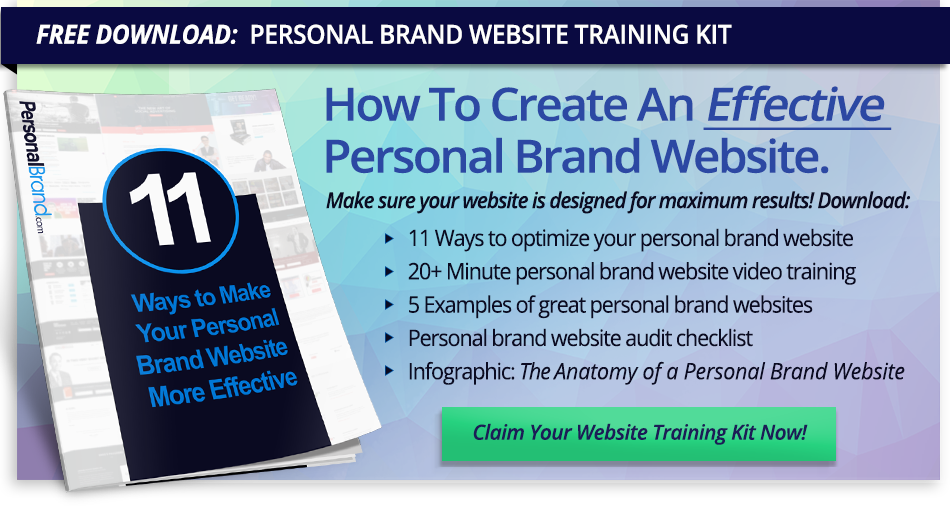 Click here to download your Personal Brand Website Kit