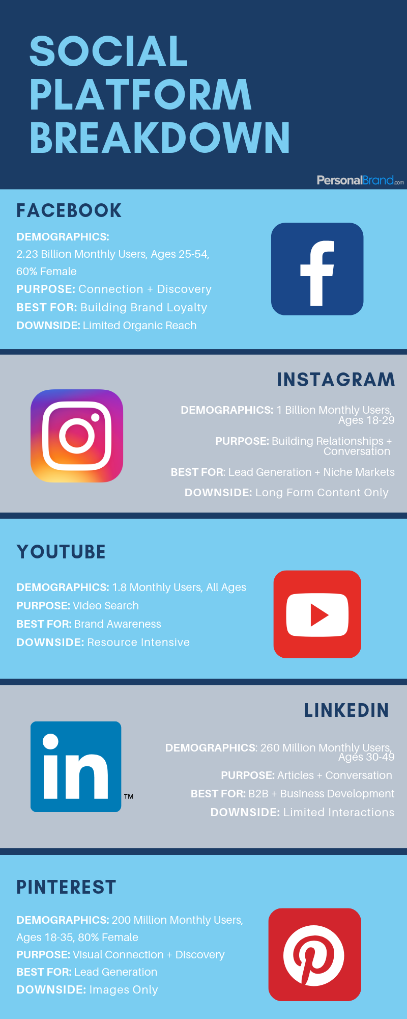 Social Platform Breakdown